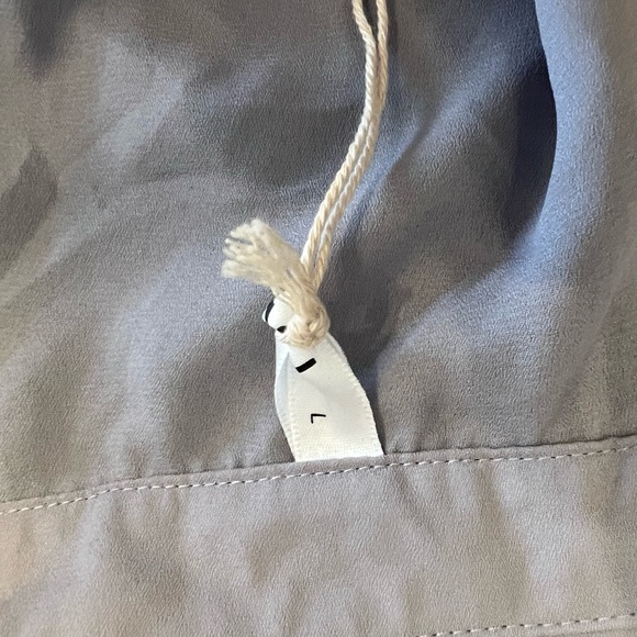 Gray gauzy Button up shirt - Picture 3 of 3